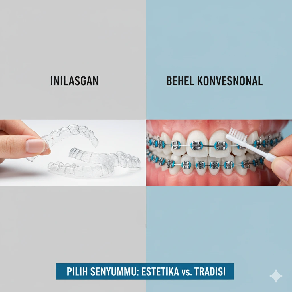 Invisalign vs Behel Konvensional di Bandung: Mana yang Lebih Cocok untuk Kamu?”